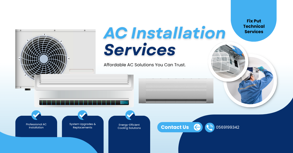 Fix Put Technical Services AC REPAIRING